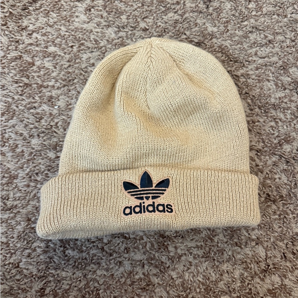 Adidas Tan Beanie Worn once